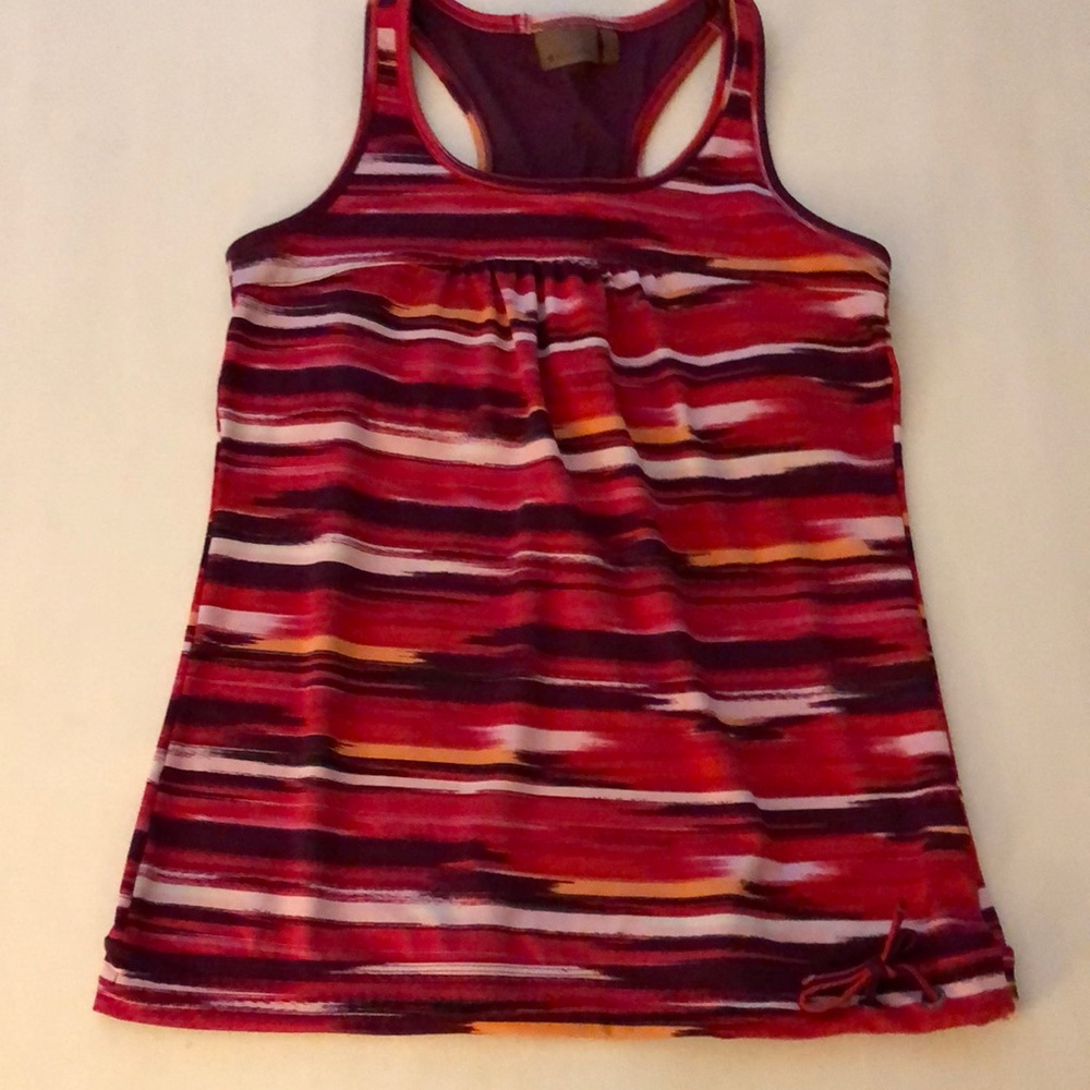 - Athleta multicolor  athletic tinker tank top, Racerback, Size S